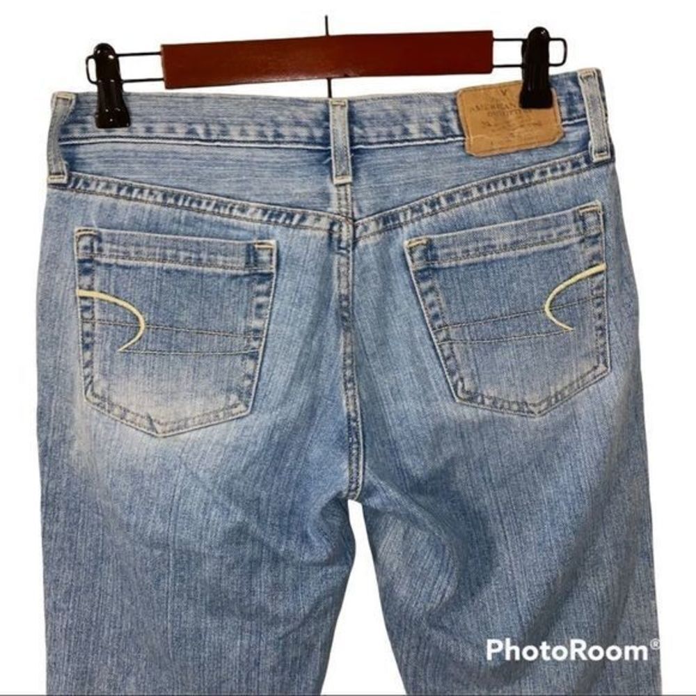 American Eagle hipster raw frayed hem‎ jeans - Picture 4 of 14